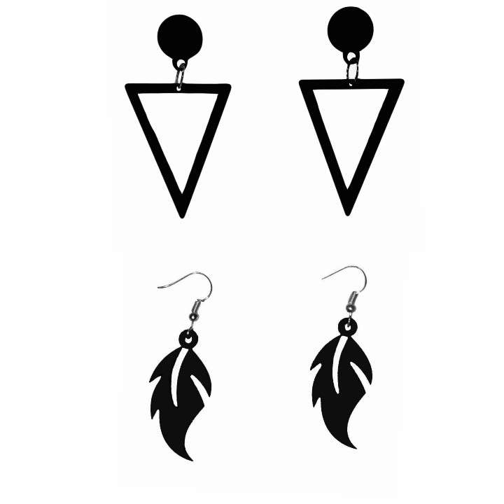 گوشواره زنانه مدل مثلث و برگ کد E.MSTS.BRG مجموعهی دو عددی گوشواره زنانه مدل مثلث و برگ کد E.MSTS.BRG مجموعهی دو عددی