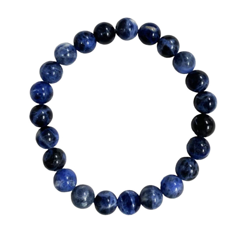 دستبند زنانه مانا جم مدل سنگ سودالیت