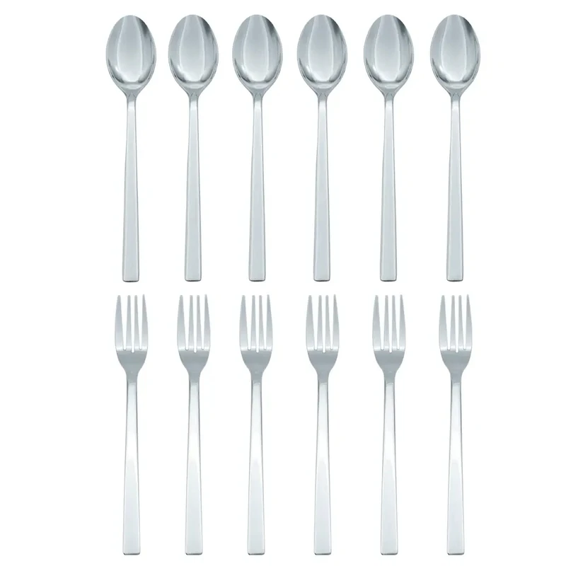 سرویس قاشق و چنگال 12 پارچه 6 نفره وینتو مدل 055