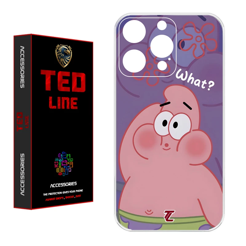 کاور تد لاین طرح پاتریک کد 1121 مناسب برای گوشی موبایل اپل Iphone 16 Pro 