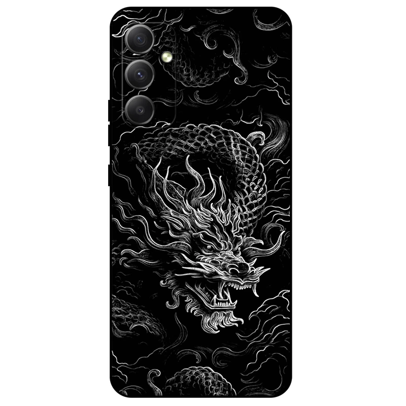 کاور مگافون طرح اژدها مدل 1897 مناسب برای گوشی موبایل سامسونگ Galaxy M13         