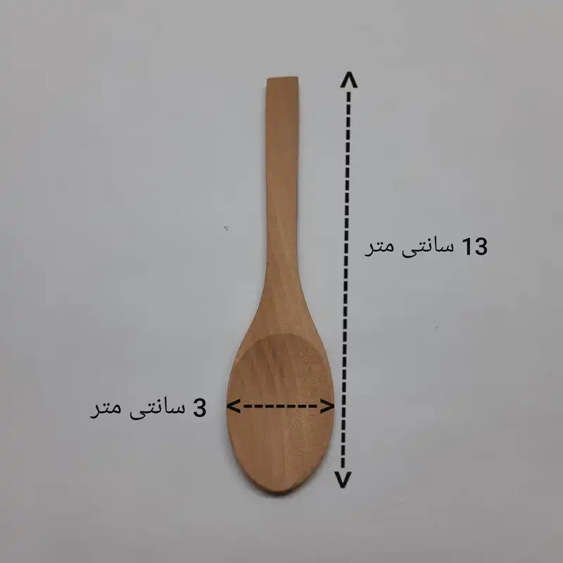 قاشق آشپزی مدل چوبی کد 235