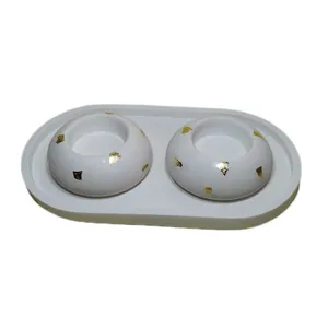 ست 3 تکه جاشمعی بتنی کد T1