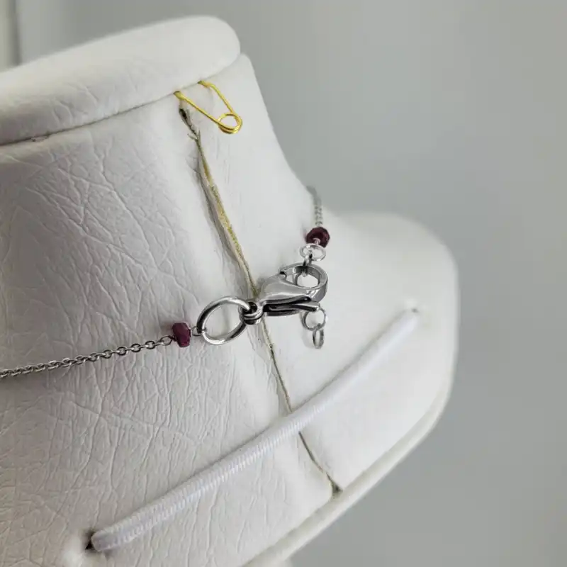 گردنبند زنانه مدل سنگ چاکرا جواهری کد 1849