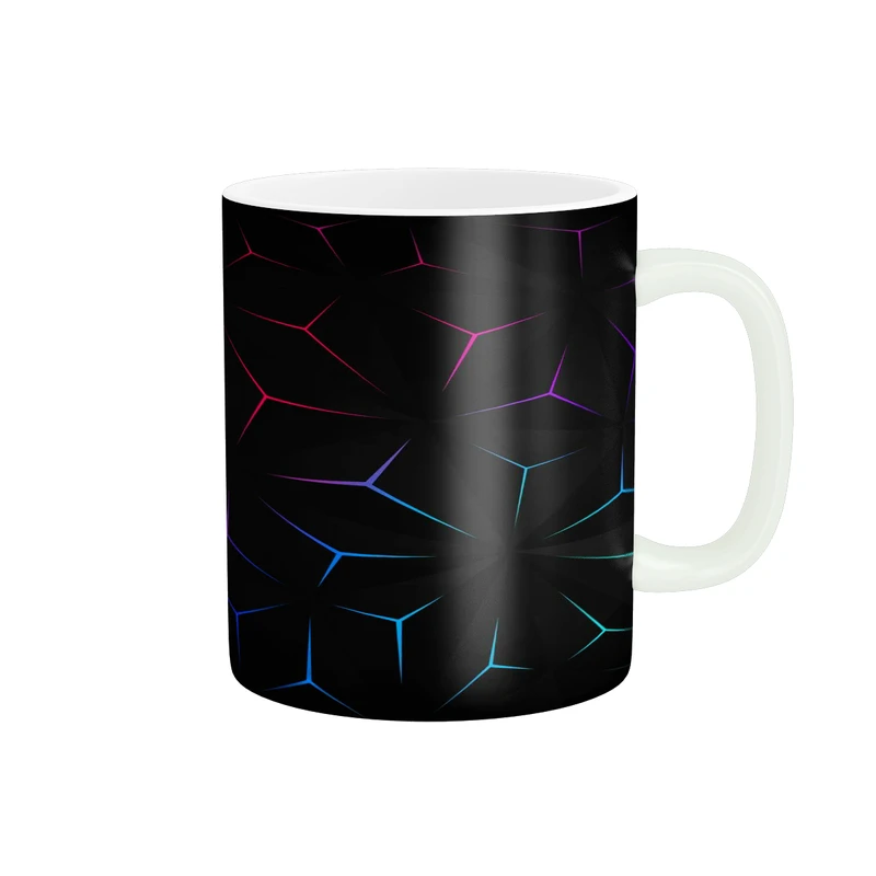 ماگ پادآفرین مدل جذاب طرح مثلثی کد p3899