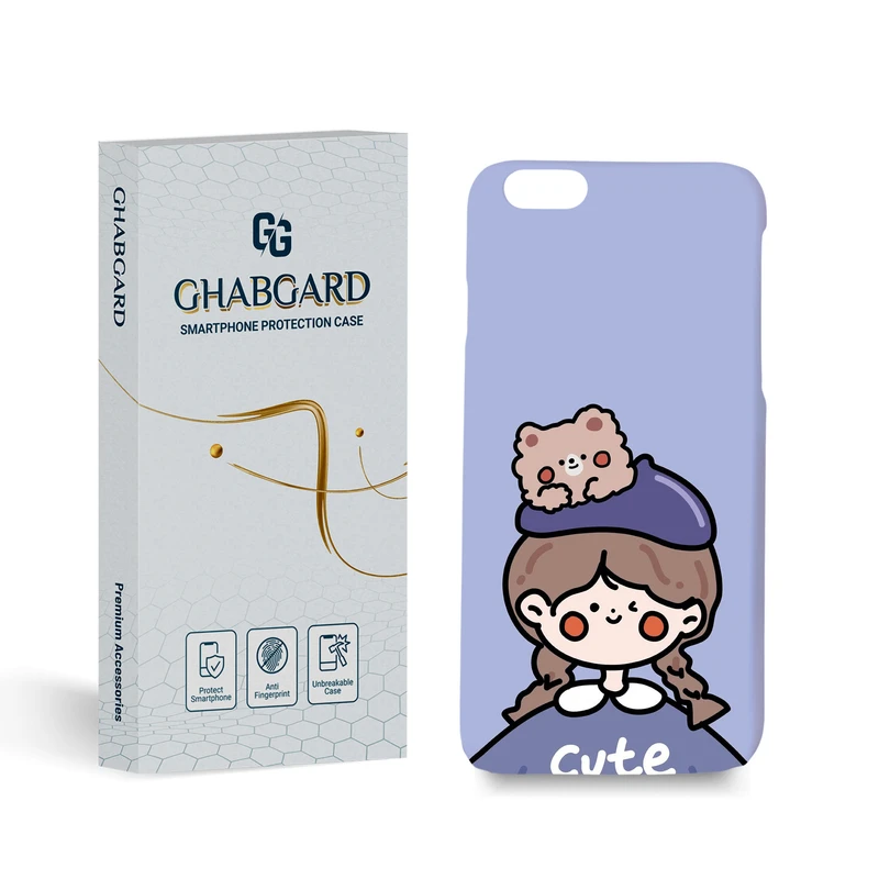  کاور قاب گارد مدل دخترانه  مناسب برای گوشی موبایل اپل iphone 6