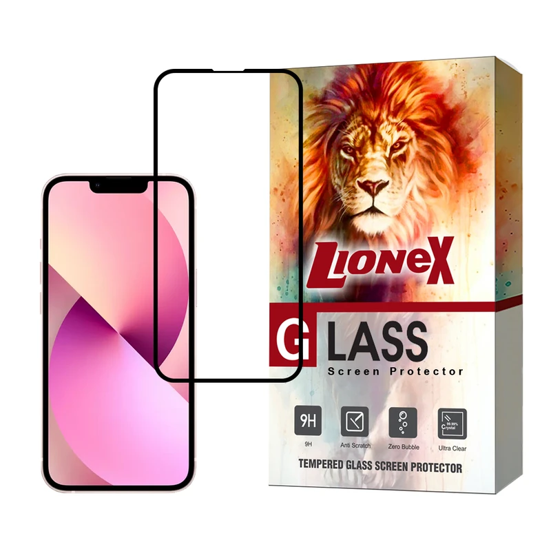  محافظ صفحه نمایش سرامیکی لایونکس مدل CRMSNWLI مناسب برای گوشی موبایل اپل iPhone 13 Pro / 13 / 14