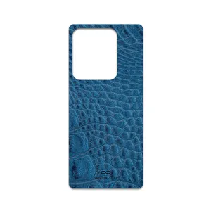 MAHOOT Blue-Crocodile-Leather Cover Sticker for Xiaomi Redmi Note 14S