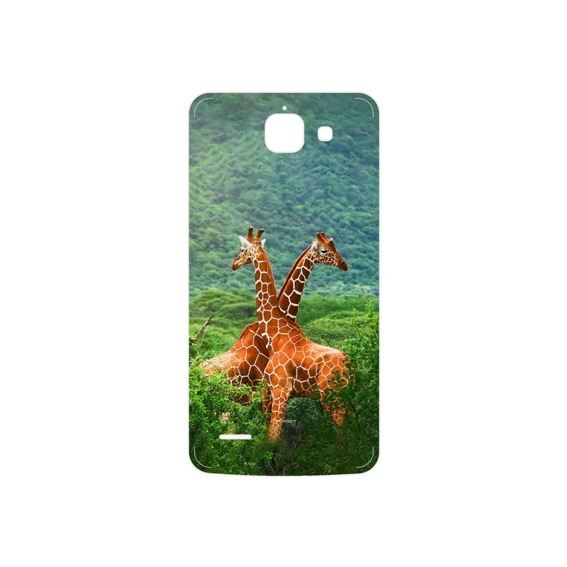 برچسب پوششی ماهوت مدل Giraffe مناسب برای گوشی موبایل هوآوی Ascend G730