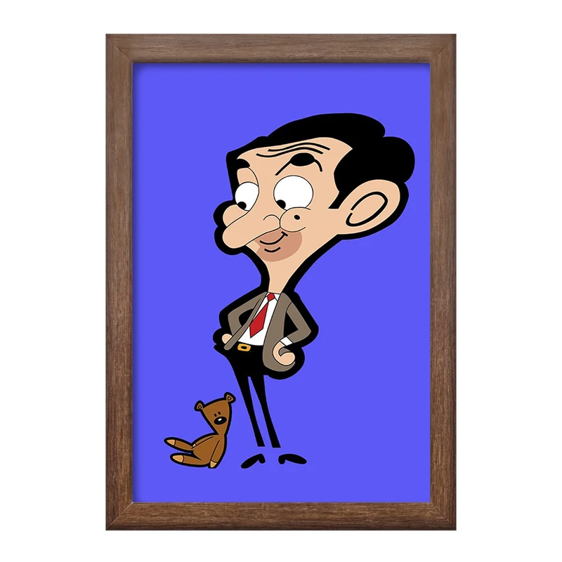 تابلو خندالو طرح مستر بین Mr Bean  کد 10652