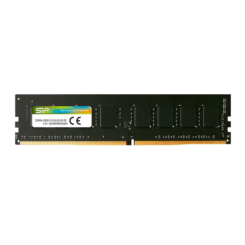 خرید و قیمت رم دسکتاپ DDR4 تک کاناله 3200 مگاهرتز CL22 سیلیکون پاور مدل SP ظرفیت 16 گیگابایت