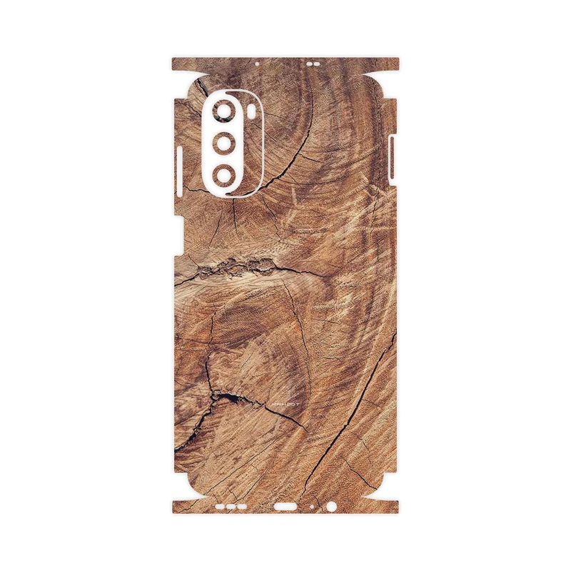 برچسب پوششی ماهوت مدل Wood Texture 5-FullSkin مناسب برای گوشی موبایل موتورولا Moto G52