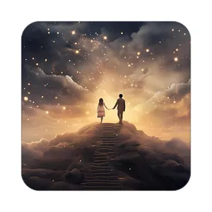 زیر لیوانی کاکتی مدل عاشقانه کد mp13501