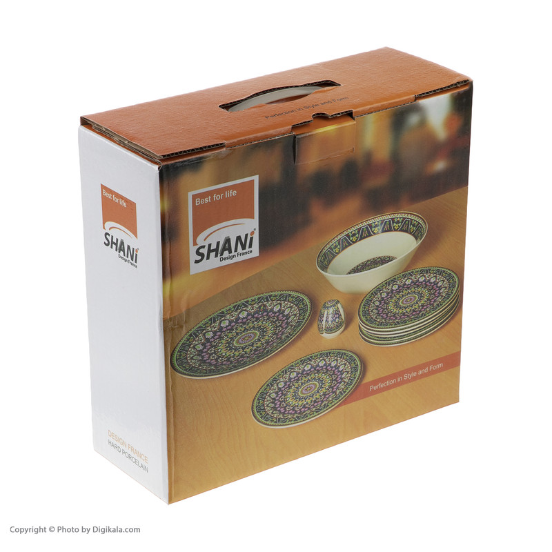 سرویس پذیرایی 7 پارچه مقصود مدل ترنج ورژن یک