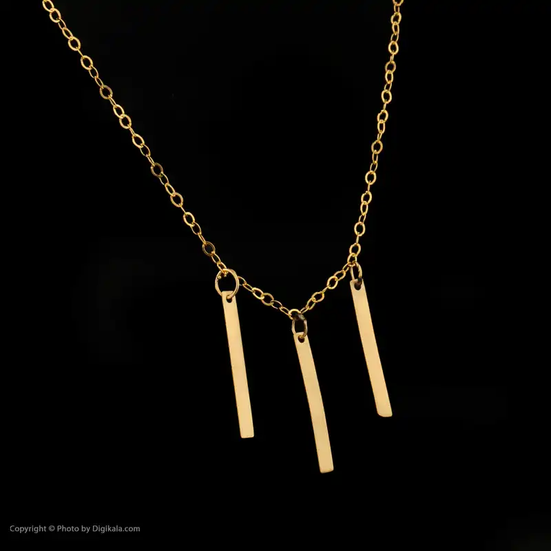 گردنبند طلا 18 عیار زنانه زرمان مدل ZMM1615