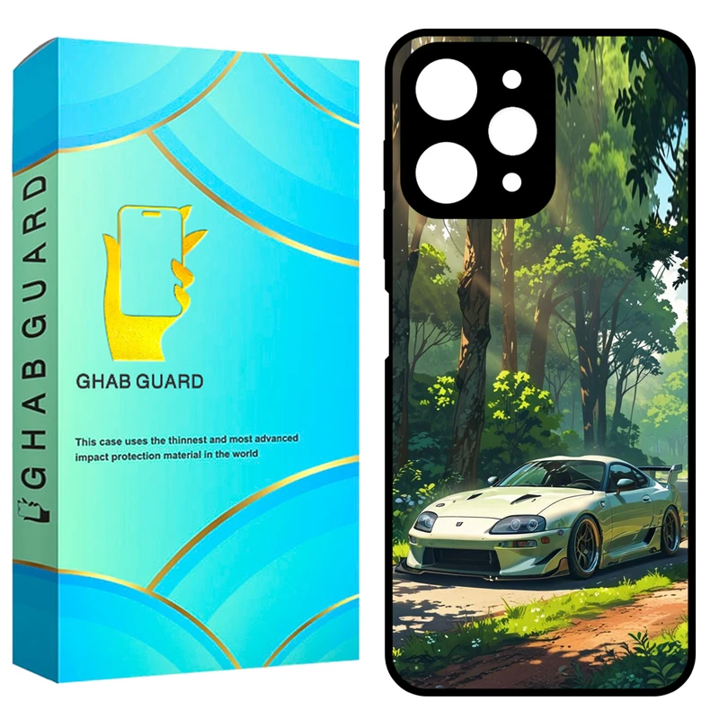 کاور قاب گارد طرح ماشین مدل GCHPR12 مناسب برای گوشی موبایل شیائومی Redmi 12 4G / Redmi 12 5G / Poco M6 Pro 5G