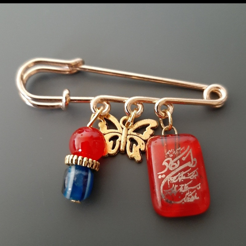 سنجاق سینه دخترانه مدل چشم و نظر