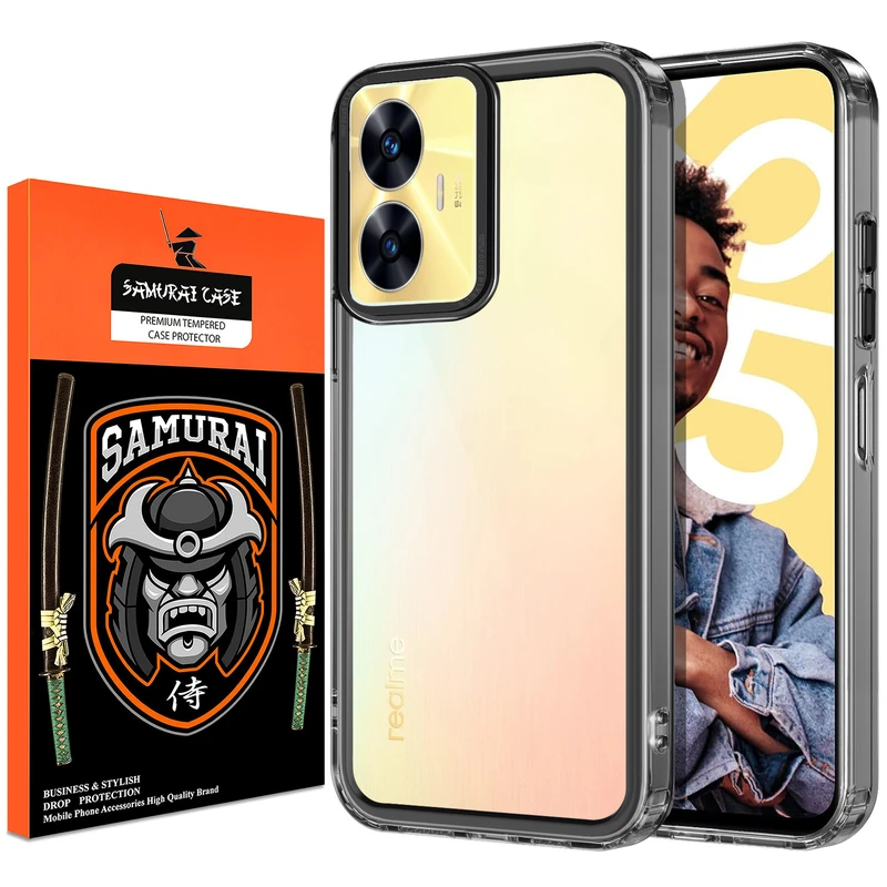 کاور سامورایی مدل Clear Pix مناسب برای گوشی موبایل ریلمی C55 4G