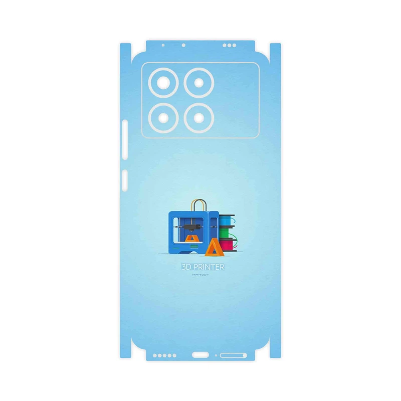 برچسب پوششی ماهوت مدل 3D Printer-FullSkin مناسب برای گوشی موبایل شیائومی Poco X6 Pro