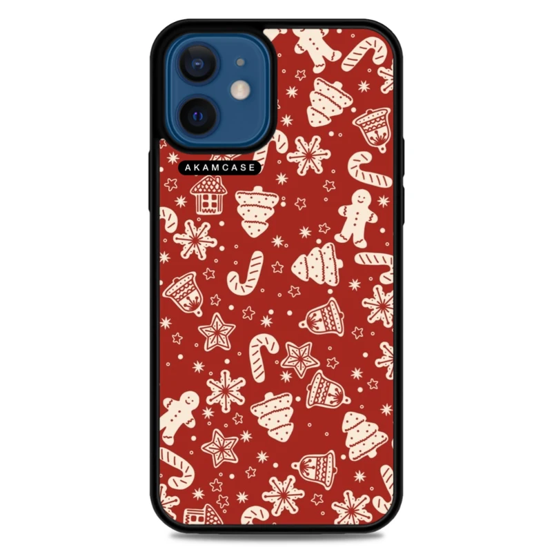 کاور آکام مدل AMC-WA12M-CHRISTMAS-5 مناسب برای گوشی موبایل اپل iPhone 12 Mini