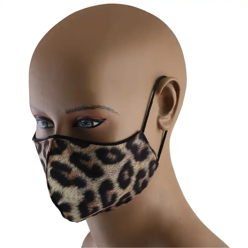 ماسک تزیینی طرح پلنگی کد 541