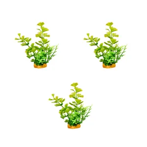  گیاه مصنوعی آکواریوم کد 80 بسته 3 عددی