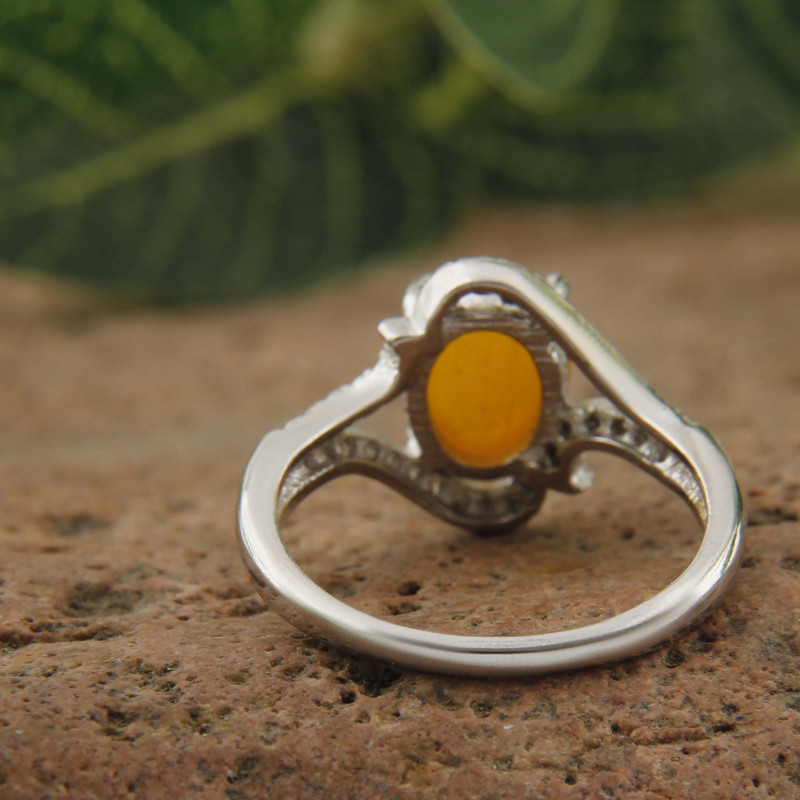 انگشتر نقره زنانه بازرگانی میلادی مدل سنگ عقیق شرف الشمس نگین برلیان بدون ریزش ابکاری رادیوم کد AWR_1584 انگشتر نقره زنانه بازرگانی میلادی مدل سنگ عقیق شرف الشمس نگین برلیان بدون ریزش ابکاری رادیوم کد AWR_1584