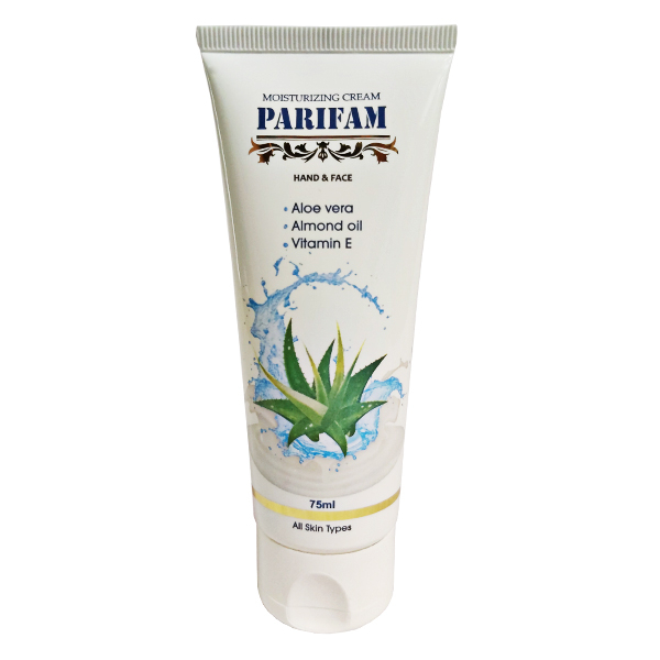 کرم مرطوب کننده پریفام مدل Aloevera حجم 75 میلی لیتر