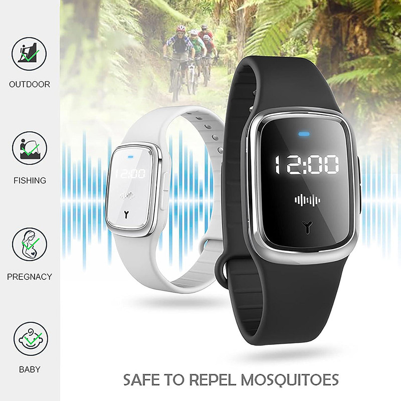 مچ بند دور کننده پشه مدل M2 رنگ سفید