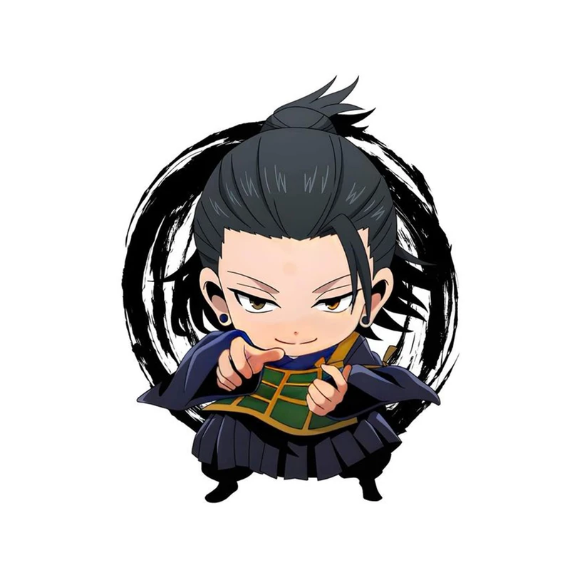 استیکر لپ تاپ و موبایل مدل انیمه طرح جوجوتسو کایسن سوگورو گتو jujutsu kaisen suguru geto کد 687