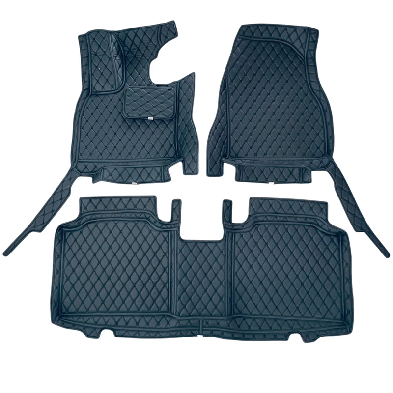 کفپوش 5 بعدی خودرو مدل Ts چرم گلدوزی مناسب برای تویوتا Bz4