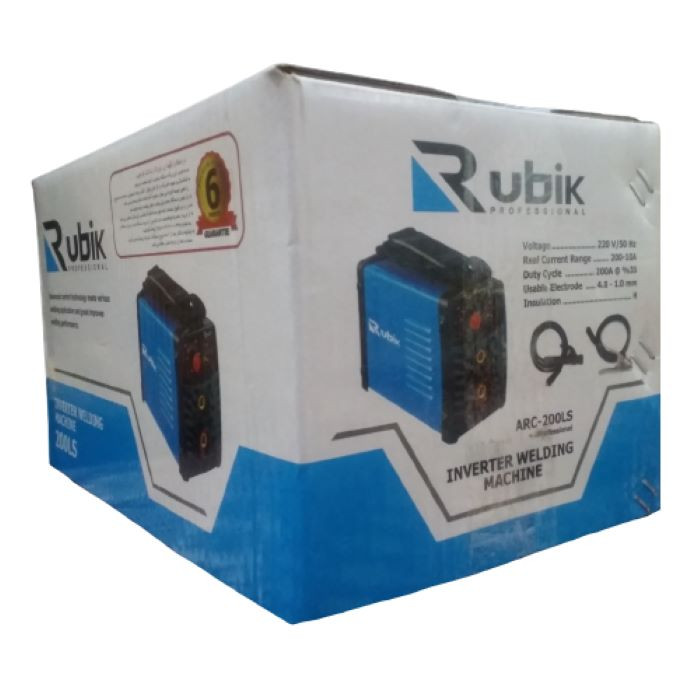 اینورتر جوشکاری 200 آمپر روبیک مدل ARC200MLS اینورتر جوشکاری 200 آمپر روبیک مدل ARC200MLS
