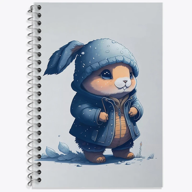 دفتر لغت 50 برگ خندالو طرح خرگوش بامزه کد F2893