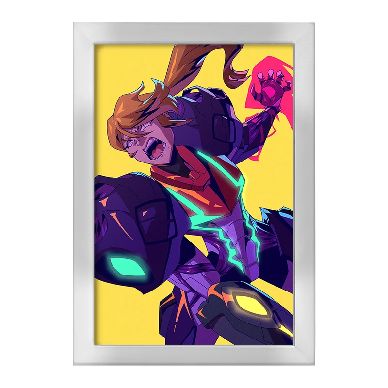 تابلو خندالو طرح بازی متروید (Metroid) کد 35680