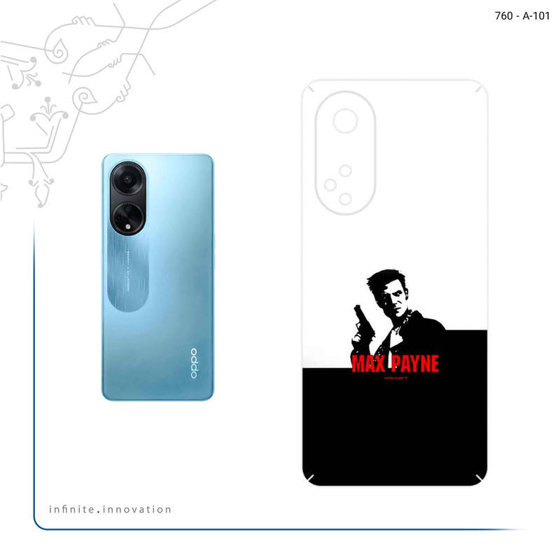 برچسب پوششی ماهوت مدل Max Payne Game Series مناسب برای گوشی موبایل اپو A98