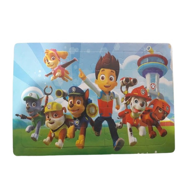 پازل 105 تکه طرح سگها و لگو کد 007 بسته 3 عددی