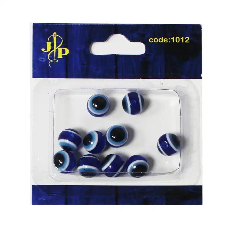 مهره دستبند مدل چشم نظر کد 04-01 بسته 10 عددی