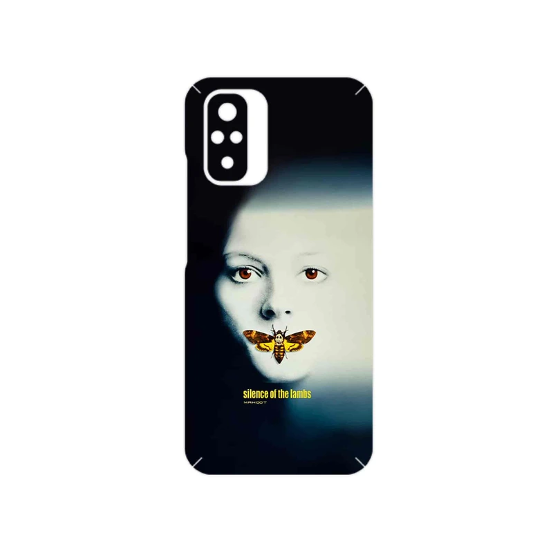 برچسب پوششی ماهوت مدل Silence of the Lambs مناسب برای گوشی موبایل شیائومی Redmi Note 10s