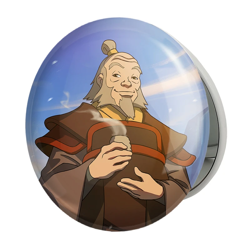 آینه جیبی خندالو طرح ژنرال آیرو انیمه آواتار Avatar مدل تاشو کد 12753 