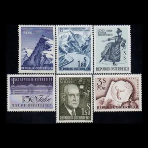 تمبر یادگاری مدل خارجی مجموعه 6 عددی 