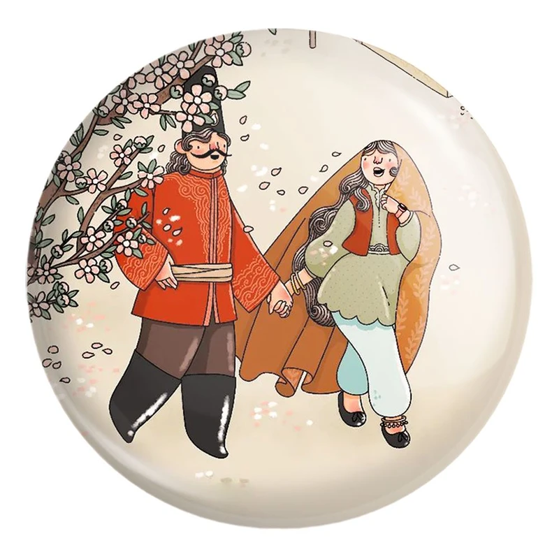 پیکسل خندالو طرح عاشقانه کد 27134 مدل بزرگ