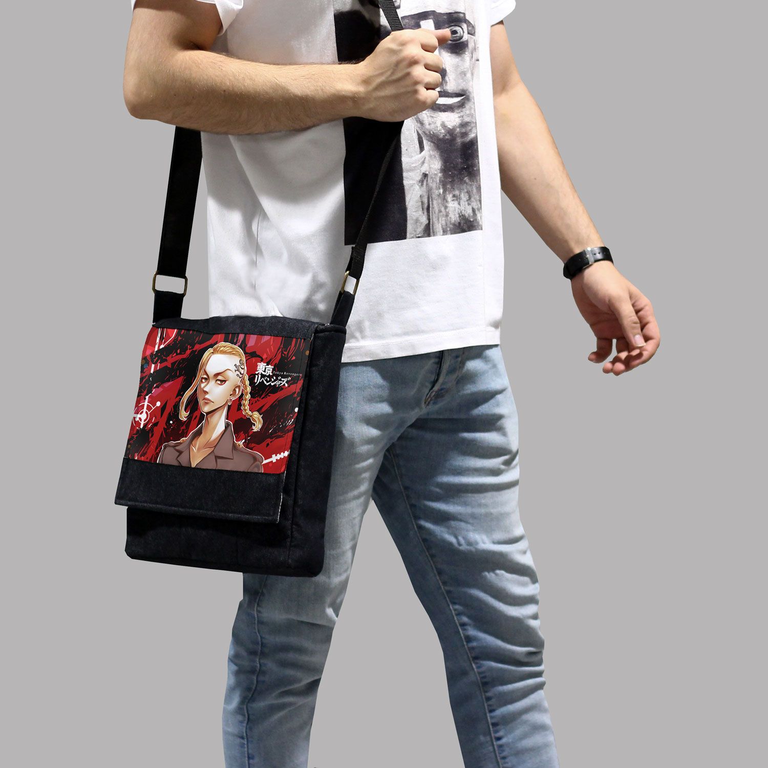 کیف رودوشی چی چاپ طرح انیمه توکیو ریونجرز کد دراگن -  - 5