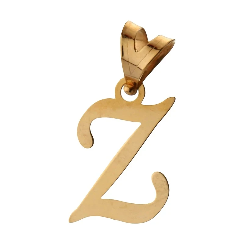 آویز گردنبند طلا 18 عیار زنانه وی وی گلد گالری مدل حرف Z کد va991