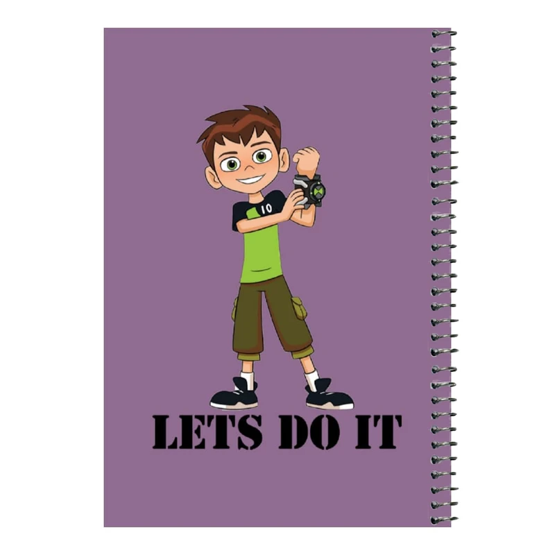 دفتر مشق 80 برگ اس جی مدل بن تن کد ۱    