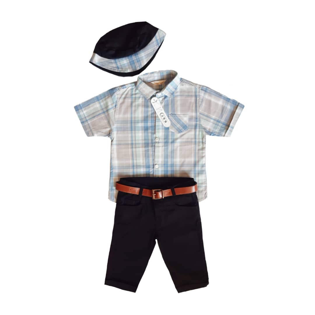 ست 4  تکه لباس پسرانه کد 204