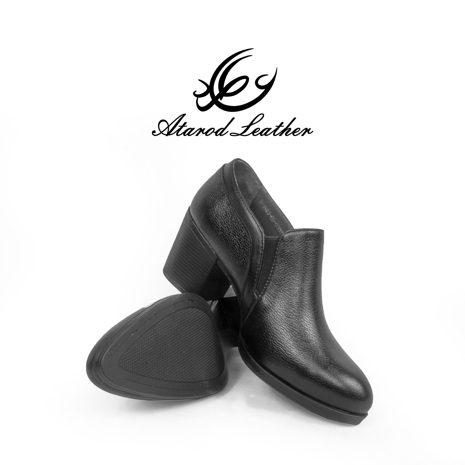 کفش زنانه چرم عطارد مدل چرم طبیعی کد SH269 -  - 3