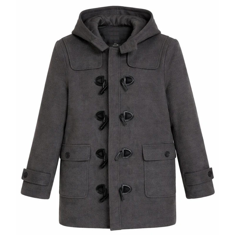 پالتو بلند مردانه سالیان کد CHARCOAL