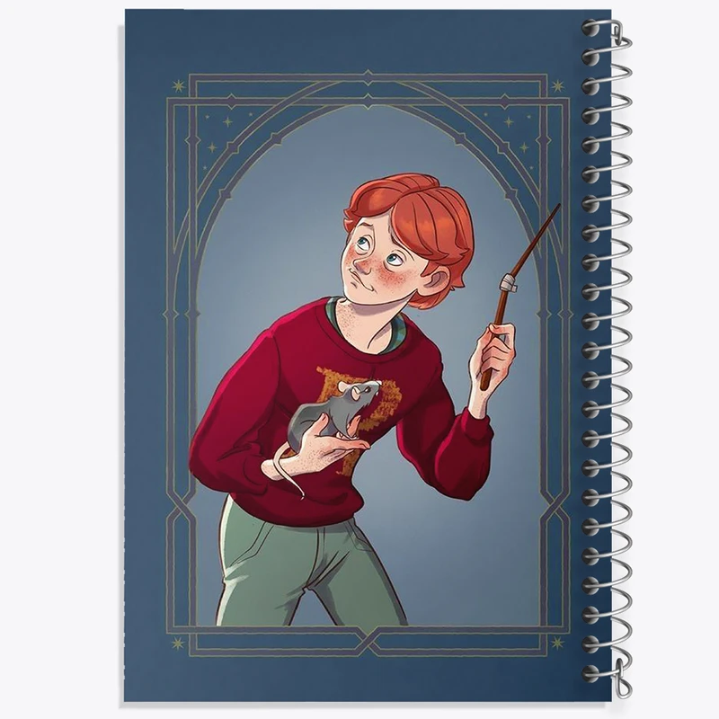 دفتر نقاشی 50 برگ خندالو طرح ویزلی هری پاتر (Harry Potter) کد N2423