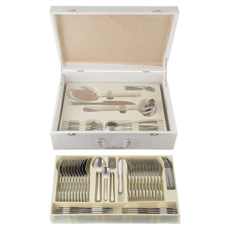 سرویس قاشق و چنگال 120 پارچه مدل Dona