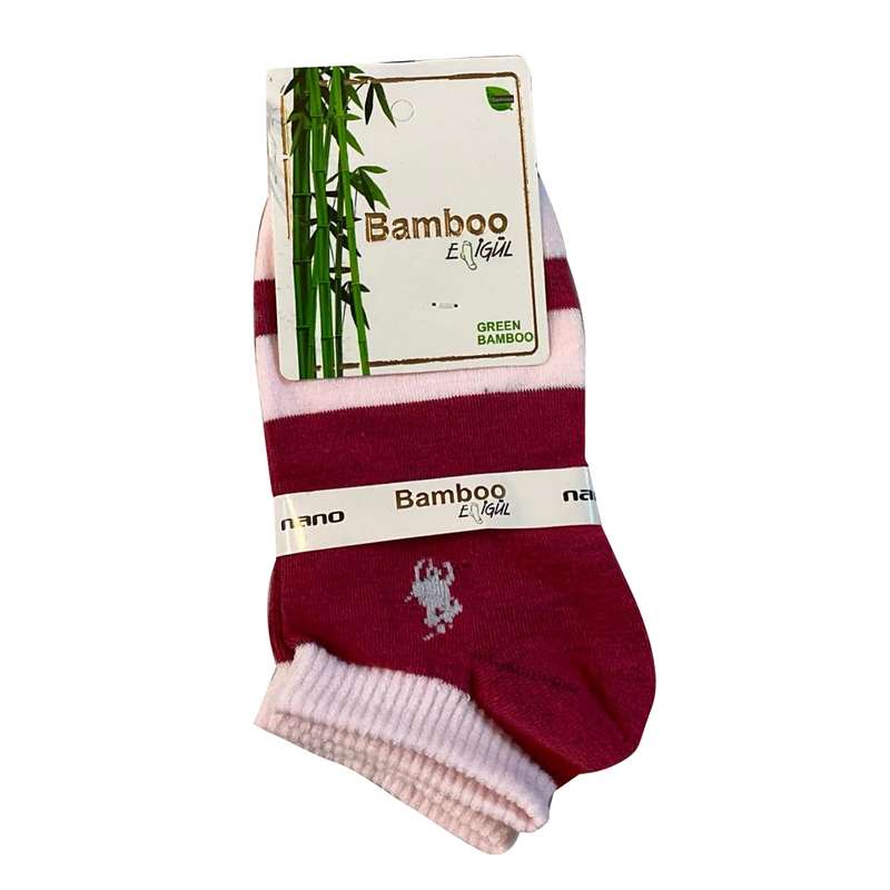 جوراب ساق کوتاه مدل بامبو